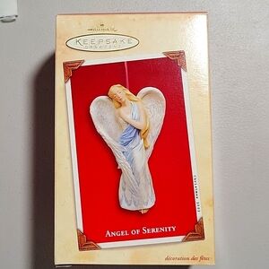 Hallmark Angel of Serenity keepsake ornament  2003
